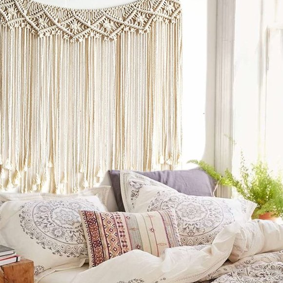 Braided Indie Bohemian Macrame Wall Decor/Tapestry - Picture 11 of 11